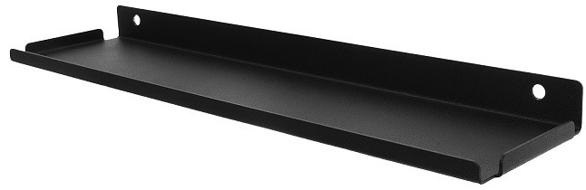 Полка для хранения EMBODIMENT EMB-TB-SH-290x70-B металлическая, настенная, черная