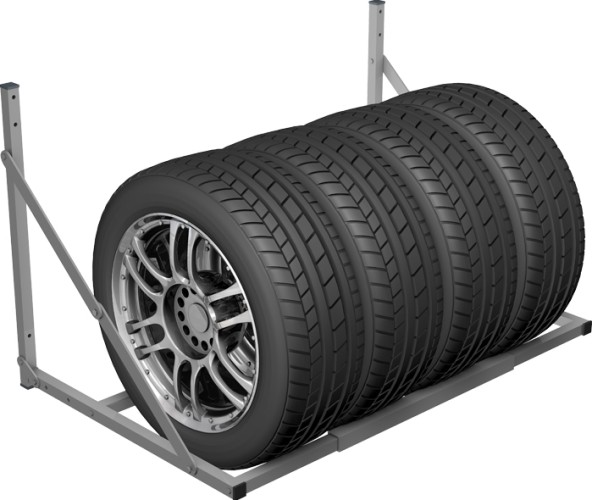 Полка для хранения колес СОРОКИН 35.50 откидная - изображение 3