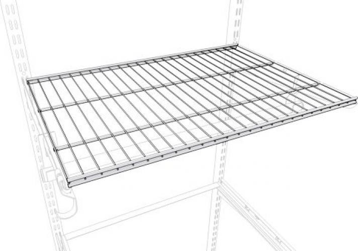 Полка сетчатая ТИТАН-GS 463х306 мм (белая) ЦБ000007616