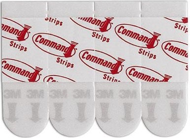 Полоски для плакатов 3M Command® (17024) белые 12 шт. 7100109087