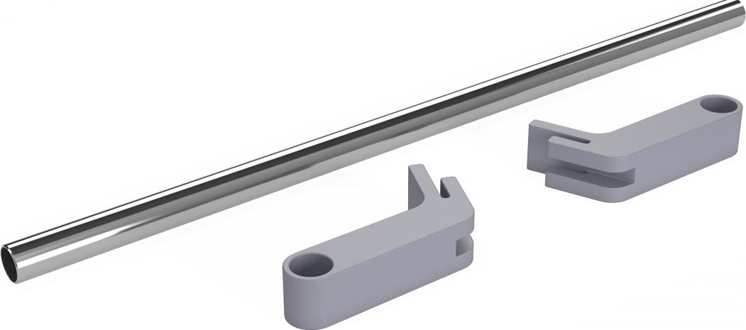 Полотенцедержатель ROYAL THERMO на 6 секц. 15х415 мм арт. RT415-02 серый НС-1199156