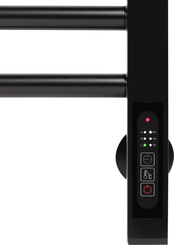 Полотенцесушитель ROYAL THERMO Stato black П15 500х1000 электро (встроен. диммер) НС-1433974 - изображение 4