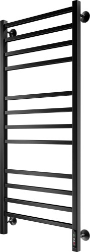 Полотенцесушитель ROYAL THERMO Axel black П12 500х1200 электро (встроен. диммер) НС-1433998