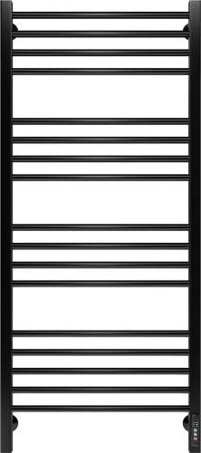 Полотенцесушитель ROYAL THERMO Stato black П17 500х1200 электро (встроен. диммер) НС-1433980 - изображение 2