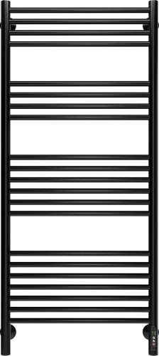Полотенцесушитель ROYAL THERMO Casa black П21 500х1200 электро (встроен. диммер) НС-1434016 - изображение 2