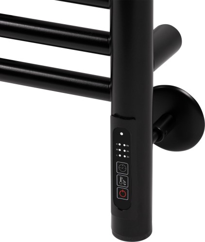 Полотенцесушитель ROYAL THERMO Casa black П18 500х1000 электро (встроен. диммер) НС-1434010 - изображение 3