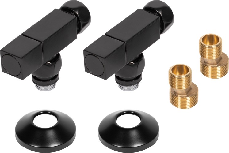 Полотенцесушитель ROYAL THERMO Stato black П15 500х1000 НС-1433971 - изображение 4