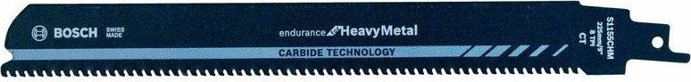 Полотна для сабельных пил BOSCH S1155CHM (уп10шт) CARBAIDE TECHNOLOGY endurance for HeavyMetal 2608653183 - изображение 2