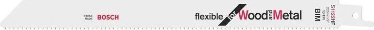 Полотна для сабельных пил BOSCH S1122HF (уп.2шт) 2608656021