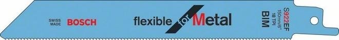 Полотна для сабельных пил BOSCH S922EF (уп.2шт) 2608656038