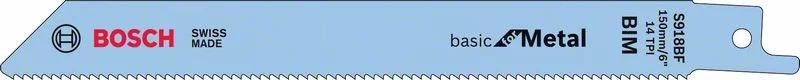 Полотна для сабельных пил BOSCH S918BF (уп.5шт) 2608651781