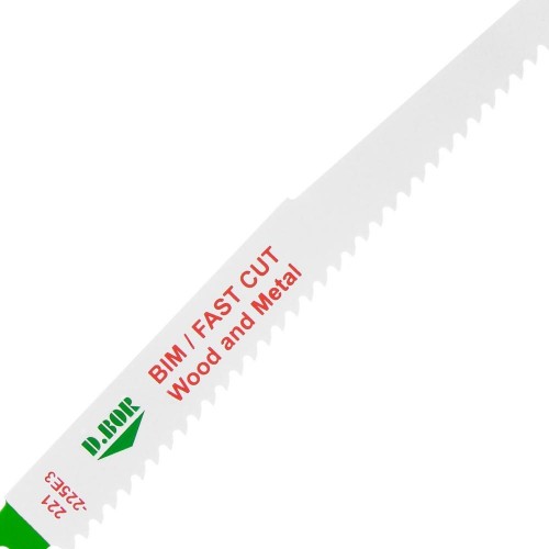 Полотна для сабельных пил D.BOR 205/225*4 мм BIM / FAST CUT / Wood and Metal универсал. (s1111df) 2 шт. D-221-225E3-02 - изображение 2