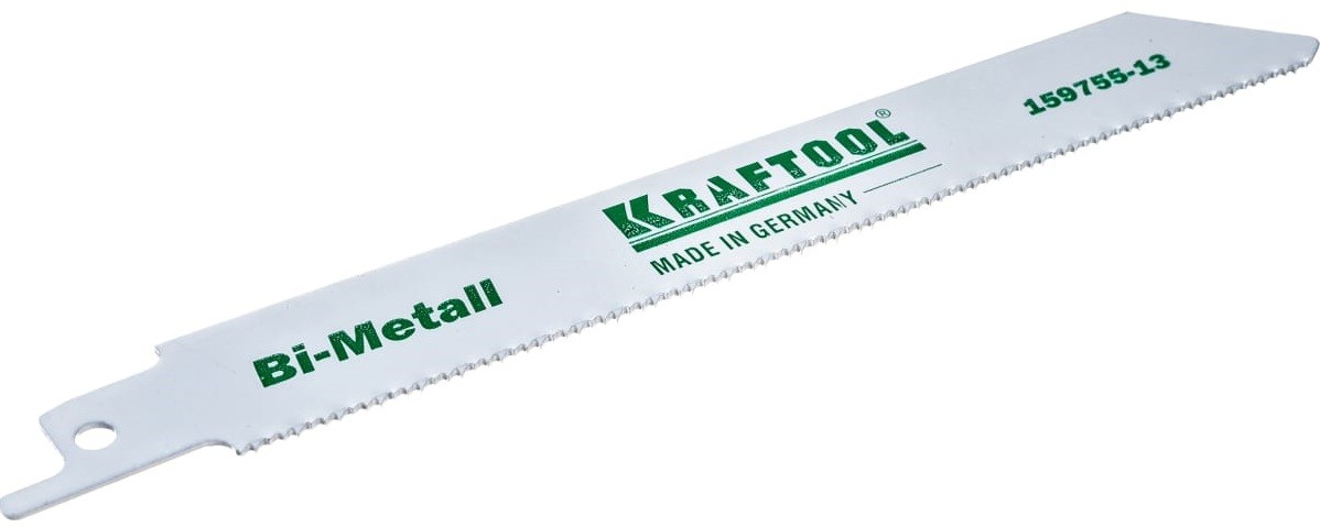 Полотна для сабельных пил KRAFTOOL S922EF "industrie qualitat", по металлу, 130мм 159755-13
