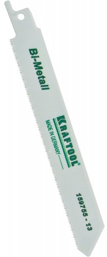 Полотна для сабельных пил KRAFTOOL S922EF "industrie qualitat", по металлу, 130мм 159755-13 - изображение 2