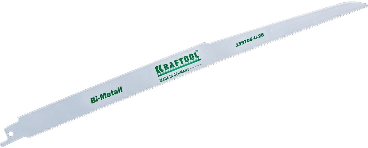 Полотна для сабельных пил KRAFTOOL S1222VF "industrie qualitat", по металлу, дереву, 280мм 159705-U-28