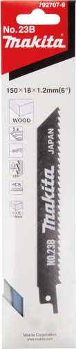Полотна для сабельных пил MAKITA 792707-9 для дерева 150х1,0х6tpi - изображение 3