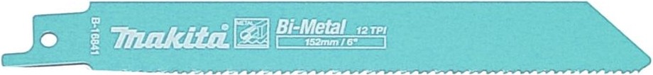 Полотна для сабельных пил MAKITA B-16841-25 для металла 152x0,9x14tpi, 25 шт.