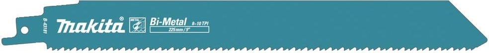 Полотна для сабельных пил MAKITA B-43181 для металла 225x1,1x8+10tpi, 5 шт.