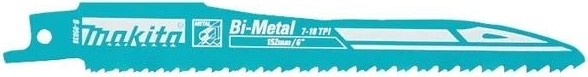 Полотна для сабельных пил MAKITA Super Express для металла 150х0,9х7-18tpi, 5 шт. B-05038