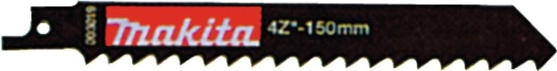 Полотна для сабельных пил MAKITA P-04999 для дерева 150x1,25x4tpi, 5 шт.