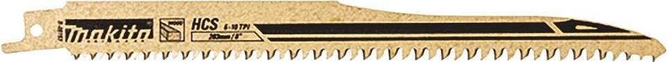 Полотна для сабельных пил MAKITA Super Express для дерева 203х1,0х6-10tpi, 5 шт. B-05153