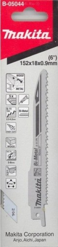 Полотна для сабельных пил MAKITA универсальные 5 шт  B-05044 B-05044 - изображение 2