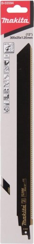 Полотна для сабельных пил MAKITA B-55594 для металла 305x1,25x8tpi - изображение 2