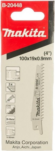 Полотна для сабельных пил MAKITA гипсокартон  5 шт  B-20448 B-20448