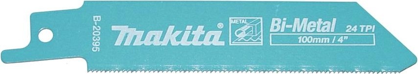 Полотна для сабельных пил MAKITA B-20395 для металла 100x0,9x24tpi, 5 шт.