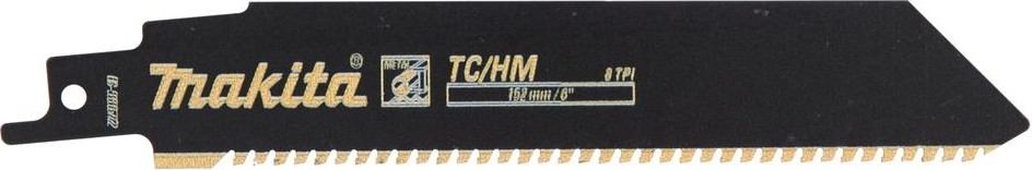 Полотна для сабельных пил MAKITA B-55572 для металла 152x1,25x8tpi