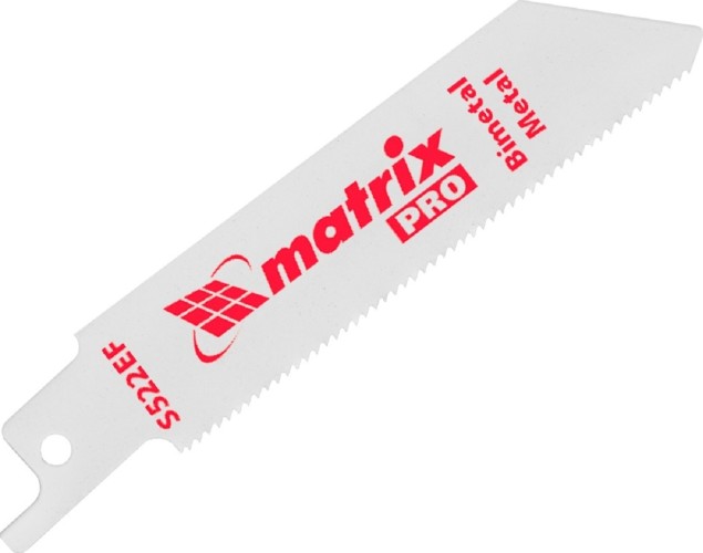 Полотна для сабельных пил MATRIX 782008 по металлу, 75/1,4 мм, 2 шт. - изображение 2
