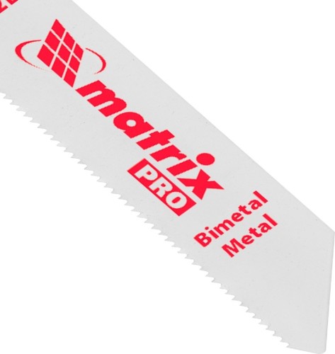 Полотна для сабельных пил MATRIX 782008 по металлу, 75/1,4 мм, 2 шт. - изображение 3
