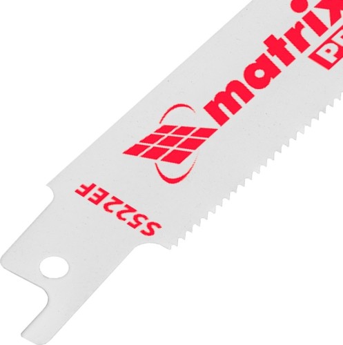 Полотна для сабельных пил MATRIX 782008 по металлу, 75/1,4 мм, 2 шт. - изображение 4