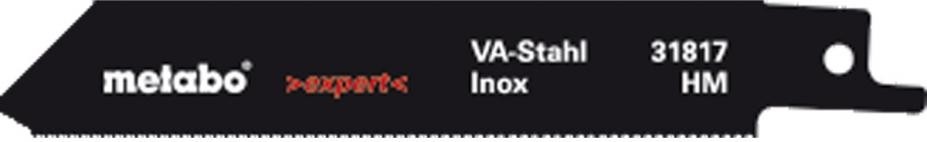 Полотна для сабельных пил METABO S518EHM 115x1,25/1,4мм HM (2шт.) 631817000
