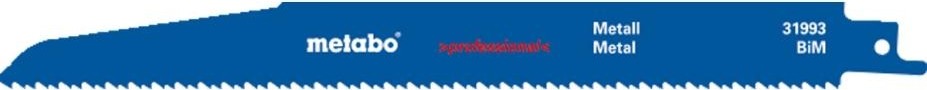 Полотна для сабельных пил METABO S1120CF 225x1,6/2,9мм BiM (5шт.) 631993000