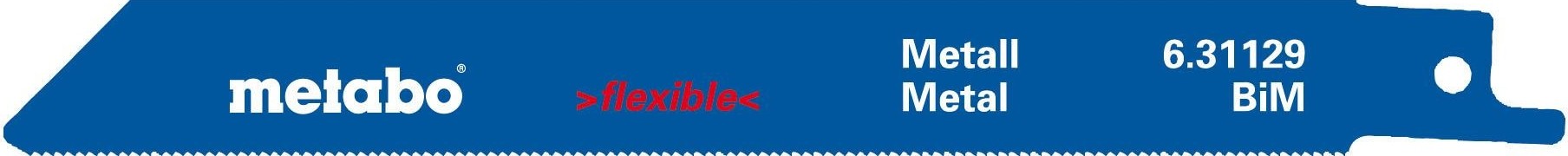 Полотна для сабельных пил METABO S918A 150x0,9/1,06 mm (2шт.) 631129000
