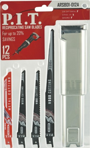 Полотна для сабельных пил P.I.T. ARSB01-012A 12 шт.