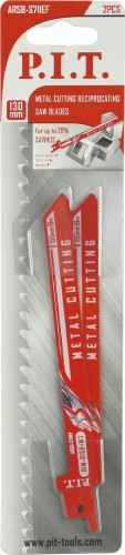 Полотна для сабельных пил P.I.T. S711EF по металлу 130мм ARSB-S711EF - изображение 2