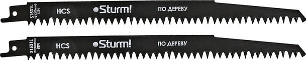 Полотна для сабельных пил Sturm 9019-03-S1531L 2шт.