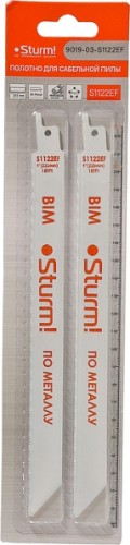 Полотна для сабельных пил Sturm 9019-03-S1122EF 2шт. - изображение 2