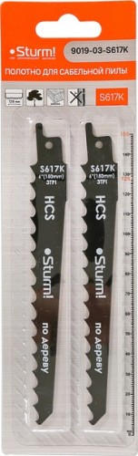 Полотна для сабельных пил Sturm 9019-03-S617K 2шт. - изображение 2