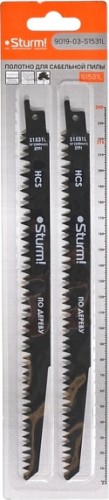 Полотна для сабельных пил Sturm 9019-03-S1531L 2шт. - изображение 2