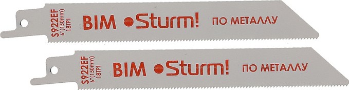 Полотна для сабельных пил Sturm 9019-03-S922EF 2шт.