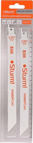Полотна для сабельных пил Sturm 9019-03-S1122VF 2шт. - изображение 2