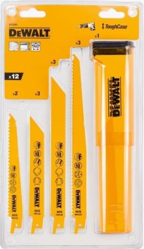 Полотна для сабельных пил универсальные DeWALT BIM 200 мм (12шт.) DT2445-QZ