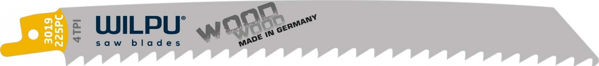 Полотна для сабельных пил WILPU 3019/225 PC CV 5шт/уп 1267500005