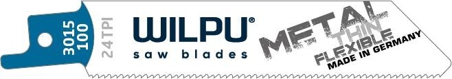 Полотна для сабельных пил WILPU 3015/100 bi-metall жести, стали толще, чем 1,2мм мелкозубно 1421000005
