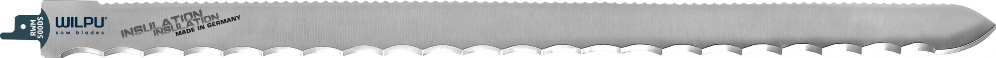 Полотна для сабельных пил WILPU RWM 500 DS резины, кожи, изоляционного материала 1шт/уп 1605000001