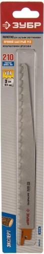 Полотна для сабельных пил ЗУБР ЭКСПЕРТ S1111K cr-v, быстрый, грубый распил тверд. древесены 155713-21 - изображение 2