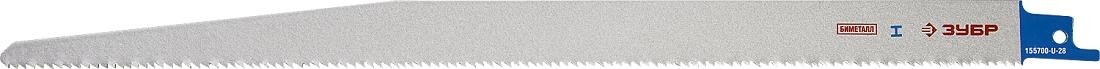 Полотна для сабельных пил ЗУБР ЭКСПЕРТ s1222vf к эл.нож. bi-met,универс. с перем.шаг зуб, 155700-U-28
